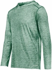 Holloway Youth Polyester/Elastane Electrify Coolcore Long Sleeves Hoodie 222689 - Picture 1 of 14