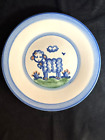 M.A. Hadley Hand Painted Lamb Salad Lunch Plate 9"