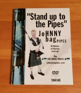 Stand Up to The Pipes Johnny Bagpipes Stand Up Comedy Warner Music 2008 DVD - Foto 1 di 3