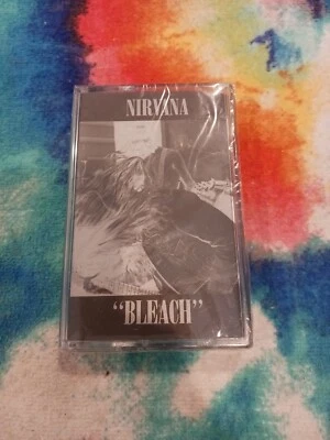 NIRVANA Bleach CASSETTE Debut Album BRAND NEW Sub-Pop Records Factory Sealed New - Image 1 of 2