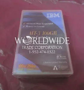 Nuovo nastro cartuccia dati IBM 18P6483 AME AIT-3 100 GB / 260 GB (compresso), sigillato - Foto 1 di 4