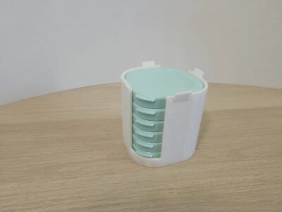 Yaourtière SEB multidelices range couvercles pour 6 couvercles (blanc) - Photo 1/4