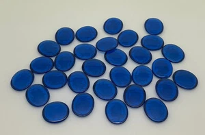 Lot of 30 Lab Created Blue Spinel Roman Centurion Intaglio Plaques - Jewellery - Picture 1 of 8