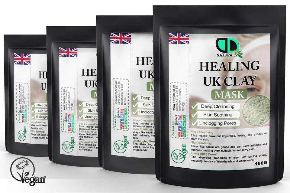 Healing UK Clay Mask , Deep Pore Cleansing Facial, Calm,and Replenish Your Skin - Image 1 of 1
