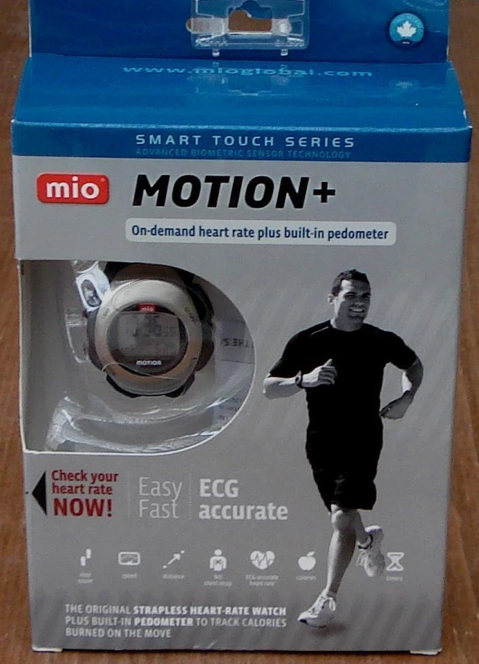Mio Motion Smart Touch Series Heart Rate Pedometer - BRAND NEW IN BOX - Image 1 of 1