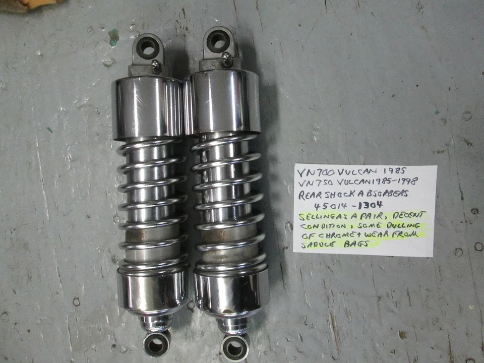  Amortiguadores traseros Vn750 Vulcan 45014-1304 fabricante de equipos originales Kawasaki 1985 VN700 / 1985 - 1998 Foto 1 de 4
