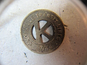 Vintage Knoxville Transit Lines Token 1946 - Picture 1 of 2