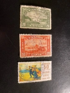 3 used Canadian stamps, good for collectors, $1.15 only, discount shipping! - Picture 1 of 1