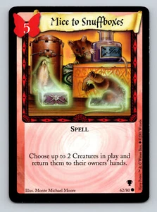 Harry Potter TCG Quidditch Cup Mice To Snuffboxes #62/80 Common Card Spell CCG - Picture 1 of 2