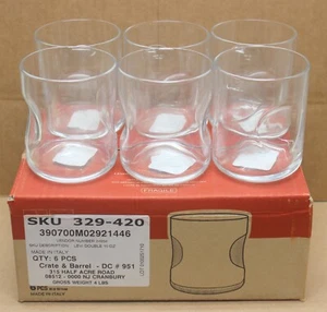 Bormioli Rocco Giove Set of 6 Double Old Fashioned New in Box 10 oz - Picture 1 of 5