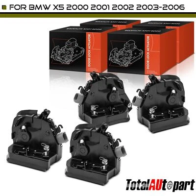 Motor actuador cerradura puerta 4 piezas para BMW E53 X5 2000 2001-2006 delantero y trasero Foto 1 de 4