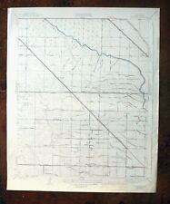 Rosedale Prospero Chrome California Vintage USGS Topo Map 1933 Topographic
