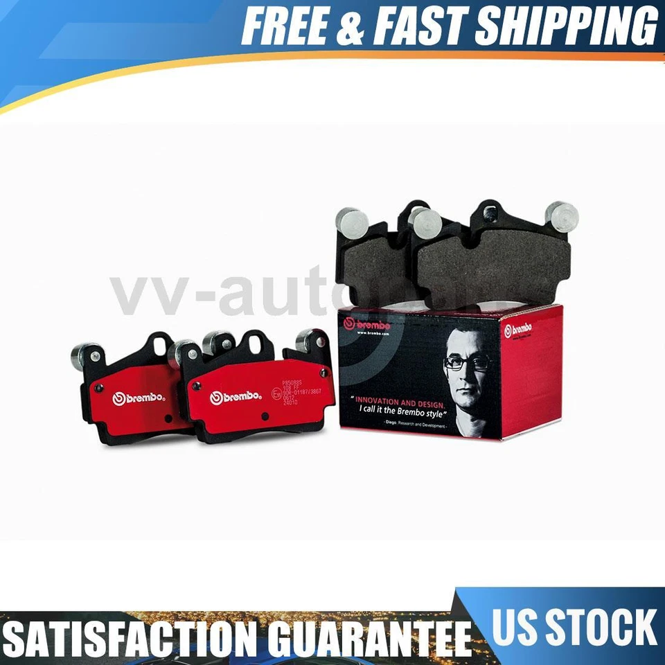 Juego de pastillas de freno de disco delanteras Brembo 1 pieza para BMW X5 2002 2003 2004 2005 2006 Foto 1 de 4