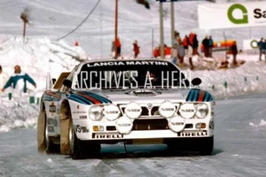 Lancia Rally 037 1982 winter test with Bettega Lancia Abarth 037 Tipo 151 photo - Picture 1 of 1