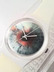 Swatch: Arte Especial "Aquascape" (GZ238) De Rankin *Nuevo / Top-Raridad!* - Bild 1 von 3