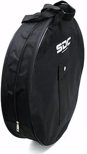 BOLSO ESTUCHE DEURA 18" BODHRAN TAMBOR IRLANDÉS PERCUSIÓN FOLK CELTA NEGRO - Imagen 1 de 4