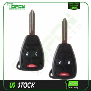 2 For Dodge Durango 2004 2005 2006-2010 Keyless Entry Remote Control Car Key Fob - Picture 1 of 7