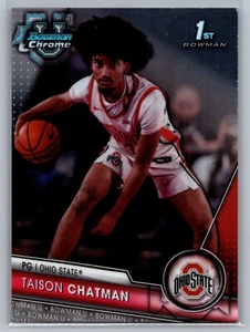 Taison Chatman Base Ohio State 2023-24 Bowman University Chrome Basketball - Picture 1 of 1