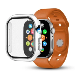 Clear Hybrid Bumper + Tempered Glass Case für Apple Watch Series 10 46mm - Bild 1 von 24