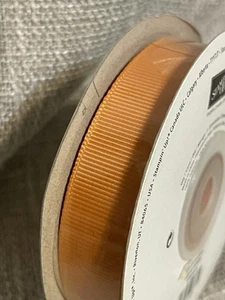 Stampin Up Pumpkin Pie Grosgrain Ribbon 5/8 inch 15 Yds 119760 Orange - Picture 1 of 2