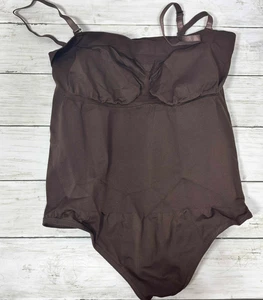 Body sin tirantes para mujer con control de barriga marrón sin costuras talla 3XL - Imagen 1 de 5