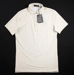 Camisa Polo G/Fore Para Hombres S Manga Corta Pullover Stardust Tech Piqué Lt Beige $120 - Imagen 1 de 7