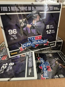 2025 Panini Crusade Baseball Premium Box Factory Sealed 3 Hits AUTO'S OR MEMS  - Bild 1 von 3