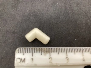 Micronauts Time Traveler Part White L Peg back connector 1976 - Picture 1 of 1