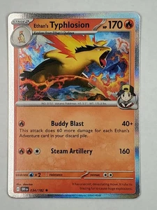 Ethan's Typhlosion 034/182 Holo Rare SV10: Destined Rivals NM English Pokemo - Picture 1 of 2