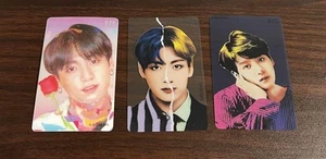 Bts Jungkook Photo Card Set Of 3 Colors Contact Lens Bonus - Zdjęcie 1 z 1
