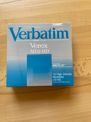 Verbatim Verex MD2-HD Minidisks - Bild 1 von 2
