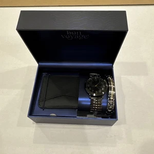 Bon Voyage Mens Gift Set Watch Bracelet - Picture 1 of 5