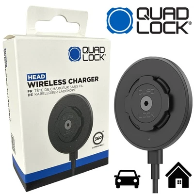 Quad Lock Wireless Auto Handy Lade Station Head for Car / Desk - V2 - Bild 1 von 4
