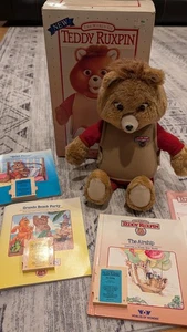Teddy Ruxpin Puppe 1985 Vintage Worlds Of Wonder WOW - gebrauchter Zustand - Bild 1 von 11