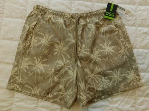 Pantalones Cortos de Entrenamiento DSG Para Hombres Talla L Calce Relajado Junto a la Playa Caqui - Imagen 1 de 15