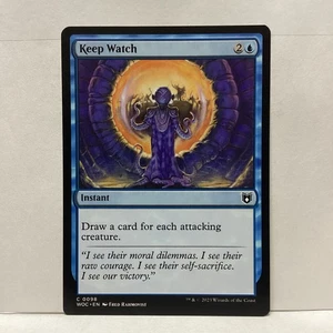 MTG Keep Watch Magic: The Gathering Commander: Wilds of Eldraine #0098 - Picture 1 of 2