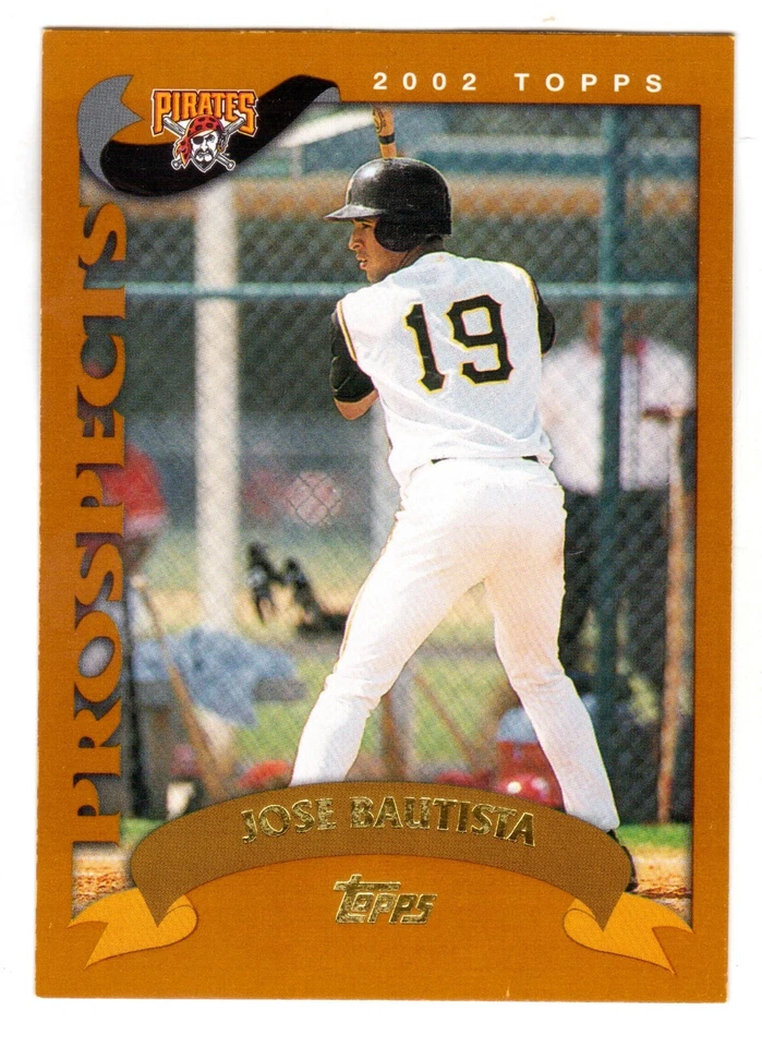 2002 TOPPS TRADED #T180 JOSE BAUTISTA ROOKIE - Image 1 of 1