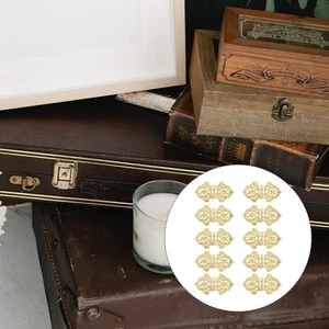10pcs Retro Design Gift Box Hinges Vintage Wooden Box Hinges for Decoration - Picture 1 of 12