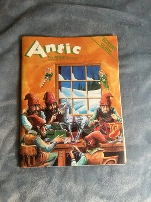 Revista Antigua DE COLECCIÓN The Atari Resource Dic/Ene 1983 Vol 1, Edición 5 Guía del Comprador Foto 1 de 4