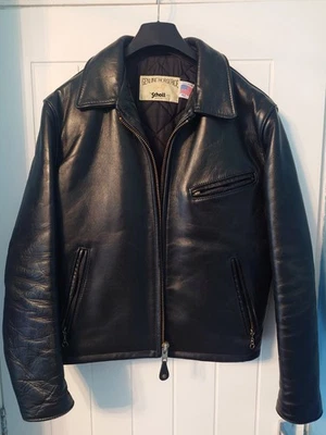 Schott 689h Horsehide Leather Jacket - Size 40 - Image 1 of 4