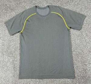 Lululemon Shirt Herren Medium Grau Metal Vent Tech Kurzarm Leicht Training - Bild 1 von 9
