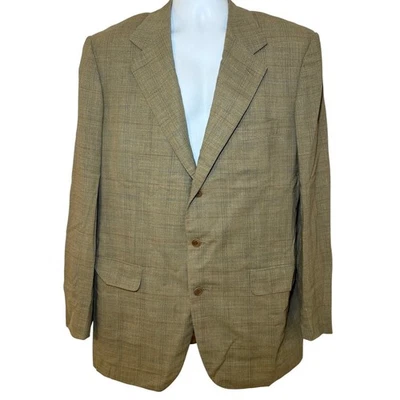 Chaqueta Blazer Luciano Barbera Bergdorf Goodman Lana a Cuadros Para Hombre Talla 52/8 Italia Foto 1 de 4