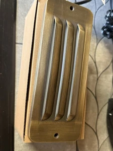 VOLT Mini Thin Louvered Outdoor Step Light 3W 2700K Warm White LED  - Picture 1 of 5