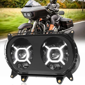 Faro LED DRL Proyector Faro Alto Bajo para Road Glide 2015-2023 - Imagen 1 de 6