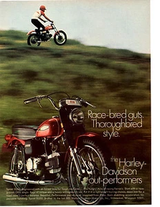 1969 HARLEY-DAVIDSON SPRINT SS350  ~  CLASSIC ORIGINAL PRINT AD - Picture 1 of 1