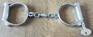 VINTAGE HANDCUFFS BY DOWLER WITH KEY