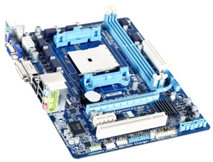 Placa Base GIGABYTE GA-F2A55M-DS2 1.0 AMD Socket FM2 Dual-DDR3 2400 VGA DVI - Imagen 1 de 1