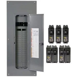 200-Amp Indoor Main Breaker Load Center Panel Box 80-Circuit 40-Space with Cover - Picture 1 of 8
