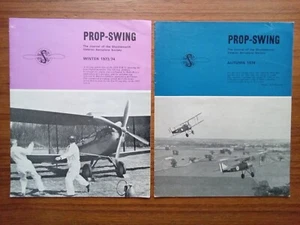 2 Issues 1974 ~ Prop Swing ~ Journal of Shuttleworth Veteran Aeroplane Society - Picture 1 of 1
