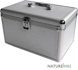 1 Mediarange Aluminium 200 CD DVD DJ Aufbewahrung Flight Case nummerierte Hüllen BOX75 - Bild 1 von 4